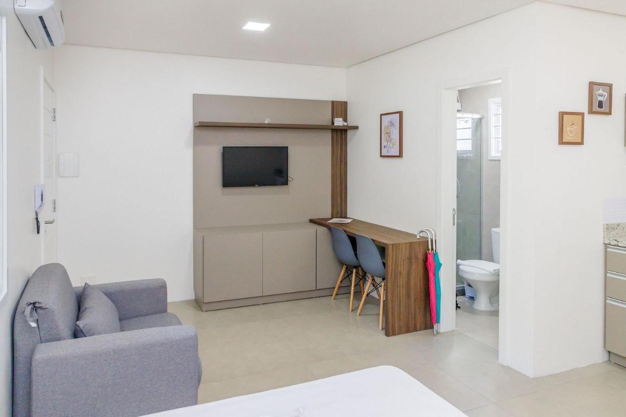 Locar-In Gramado Flat Centro A 600 M Da Rua Coberta Appartement Buitenkant foto