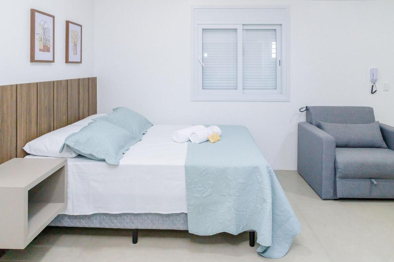 Locar-In Gramado Flat Centro A 600 M Da Rua Coberta Appartement Buitenkant foto