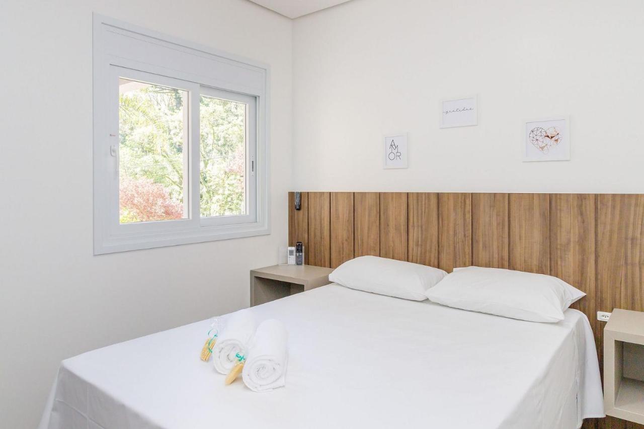 Locar-In Gramado Flat Centro A 600 M Da Rua Coberta Appartement Buitenkant foto
