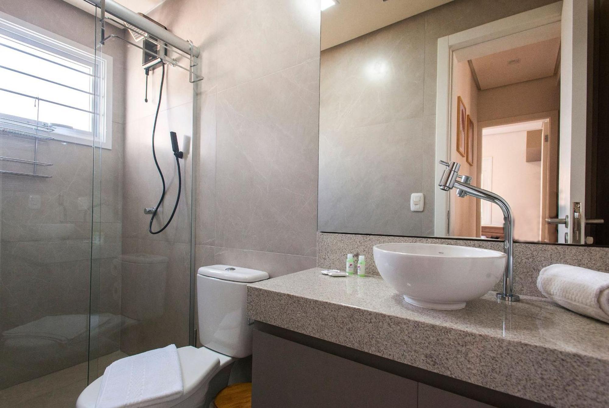 Locar-In Gramado Flat Centro A 600 M Da Rua Coberta Appartement Buitenkant foto